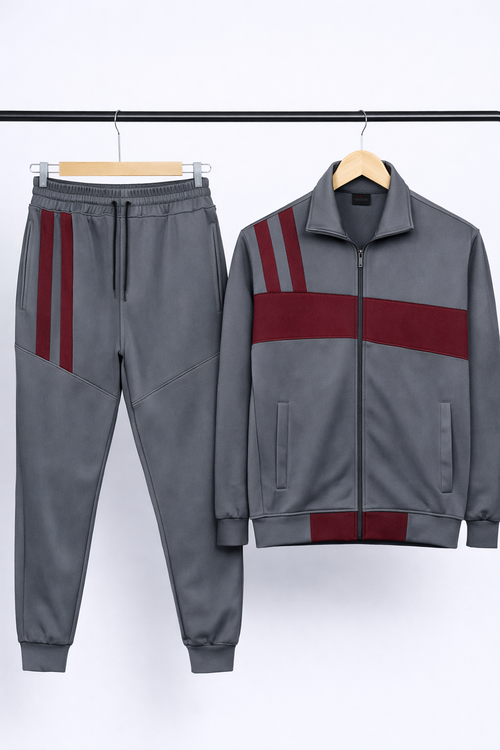 2 Pcs Winter's Men's Fleece Track Suit's