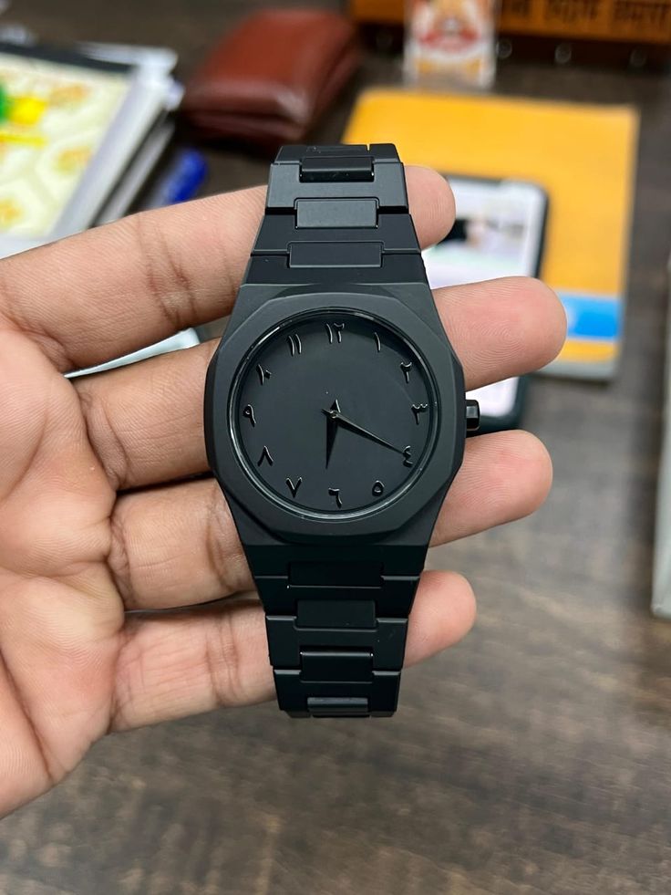 Black Arabic Aura Watch By Polaris