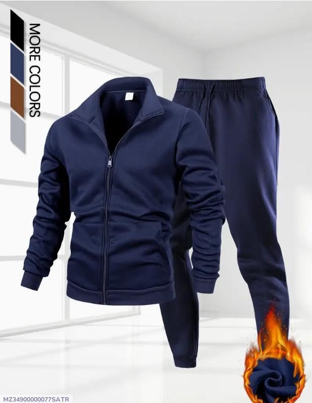 2 Piece Fleece Men's Trackm Suit's