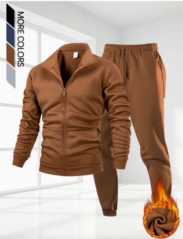 2 Piece Fleece Men's Trackm Suit's